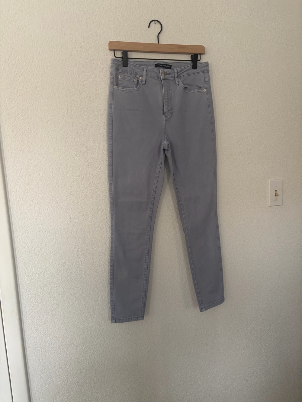Calvin Klein Jeans Light HeatherGray Skinny Jeans